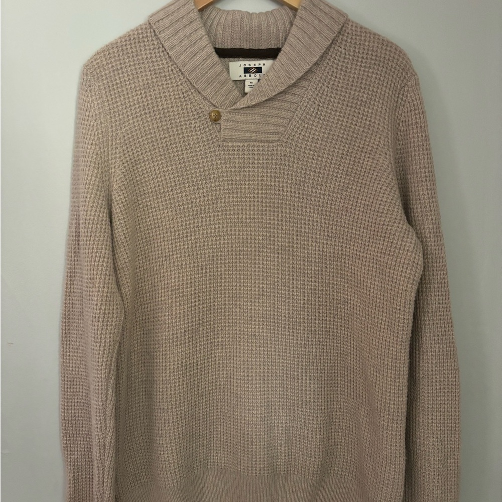 Joseph Abboud Taupe Crewneck Sweater